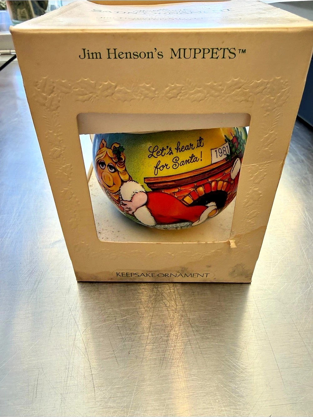 Hallmark Jim Henson's Muppets Satin Ornament Multicolor